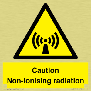 Caution Non-Ionising radiation